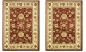 Safavieh Lyndhurst Red and Ivory 8' x 11' Area Rug